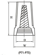 壓線帽生產(chǎn)商_螺旋型壓線帽平面圖 壓線帽生產(chǎn)商_螺旋型壓線帽平面圖
