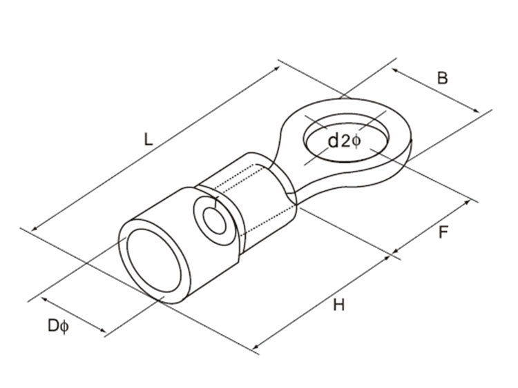 尼龍扎線帶詳情與分類介紹_圓形預(yù)絕緣端子(TO型)結(jié)構(gòu)圖 尼龍扎線帶詳情與分類介紹_圓形預(yù)絕緣端子(TO型)結(jié)構(gòu)圖